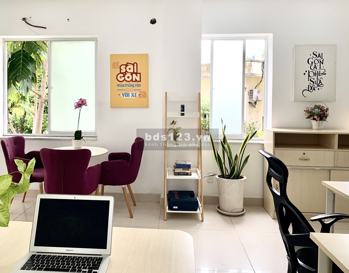 Cho thuê văn phòng full nội thất, phí trọn gói, 24/7 - phường An Phú Quận 2