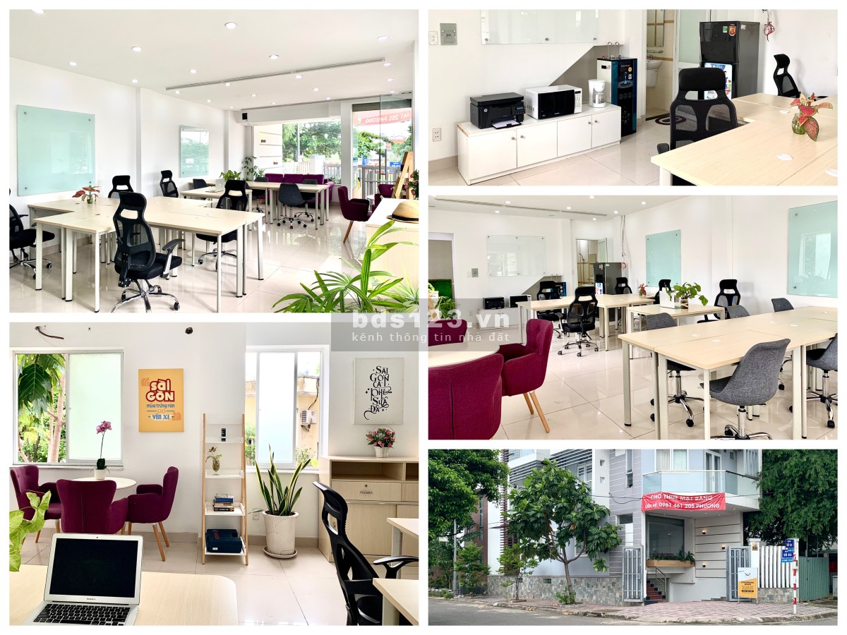 Cho thuê văn phòng full nội thất, phí trọn gói, 24/7 - phường An Phú Quận 2