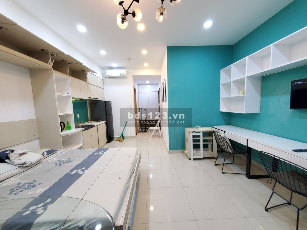 Cho thuê căn hộ studio 32m2 tại The Sun Avenue giá chỉ 10,5 triệu full nội thất đẹp