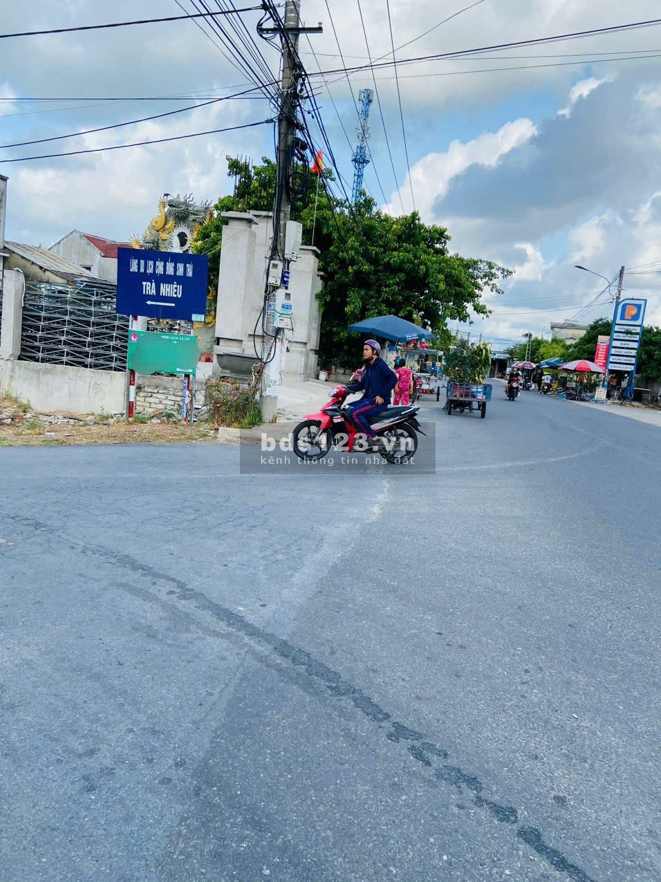 Bán Nhanh Lô 2 mặt tiền 400m2 gần Khu Du Lịch Sinh Thái Trà Nhiêu. Giá 3,4 triệu/m2.
