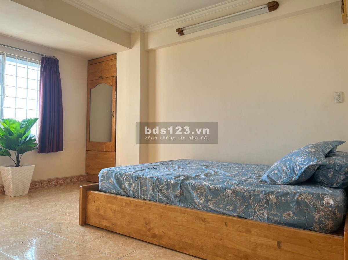 Cho thuê chung cư Miếu Nổi - Phường 13 - Bình Thạnh: 65m2,2p ngủ, nội thất đầy đủ 10tr5/tháng