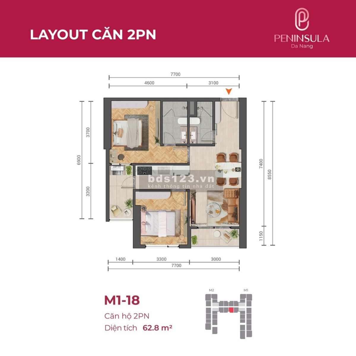 PENINSULA ĐÀ NẴNG- Căn hộ cao cấp bên sông Hàn