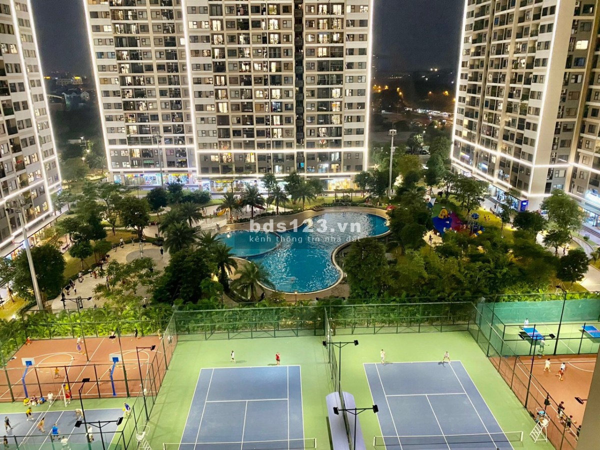 CANHOVINHOMSMATCITY, 43M 1 NGỦ + TÒA S103 FUL NỘI THẤT ĐẸP SẴN SỔ, GIÁ 2 TỶ 470 BAO PHÍ SANG TÊN