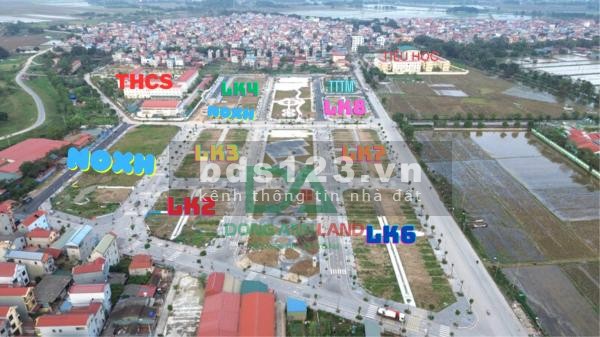 Còn những lô cuối cùng của khu đấu giá Thụy Lâm Đông Anh