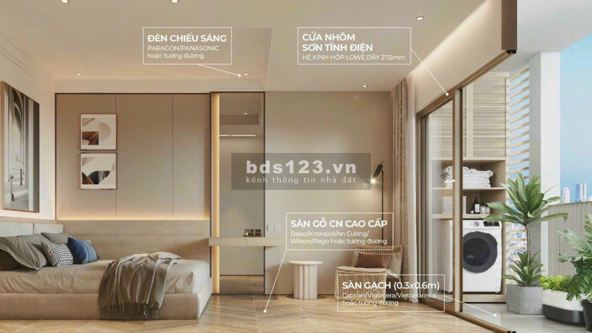 Căn 2PN view trực diện sông Hàn giai đoạn 1