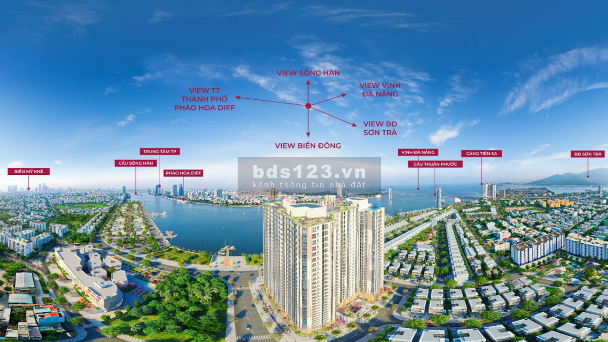 CĂN HỘ TRỰC DIỆN VIEW SÔNG HÀN - NHẬN BOOKING GIAI ĐOẠN 1