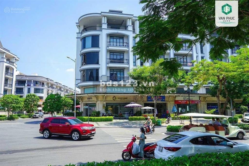 Bán căn shophouse KĐT Vạn Phúc City [ DT :7 x 21m - 5 Tầng - HTNT] giá chỉ 36 tỷ