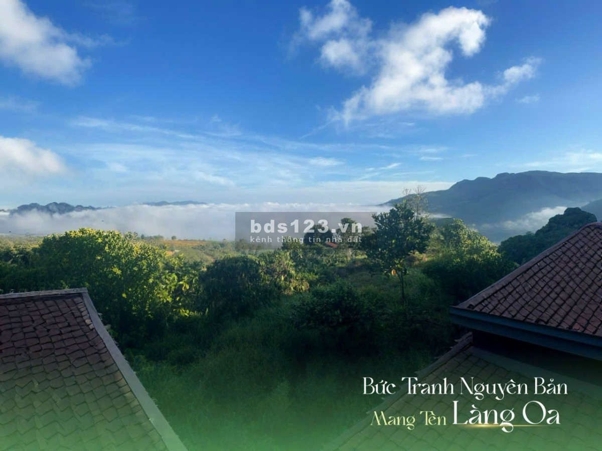 Làng Oa - Ngôi làng an cư view Vip - cụm tiện ích 3000m chăm sóc sức khỏe duy nhất tại Bảo Lâm