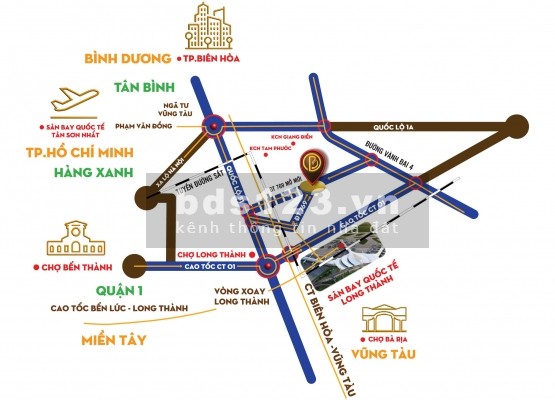 Bán Mộ gia tộc thuộc dự án Hoa Viên Bình An - gần sân bay Long Thành