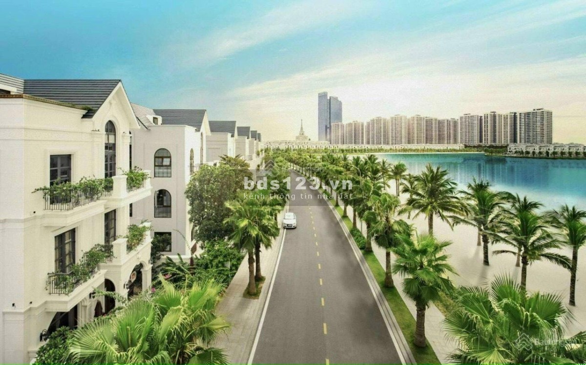 Bán biệt thự đơn lập mặt hồ Hải Âu 01 Vinhome Gia lâm 286m2