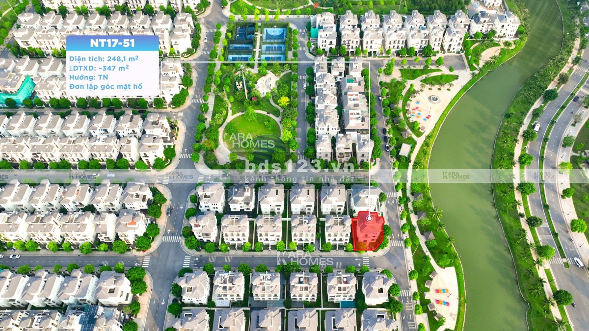 Bán biệt thự góc Ngọc Trai view sông Vinhomes Ocean Park 1