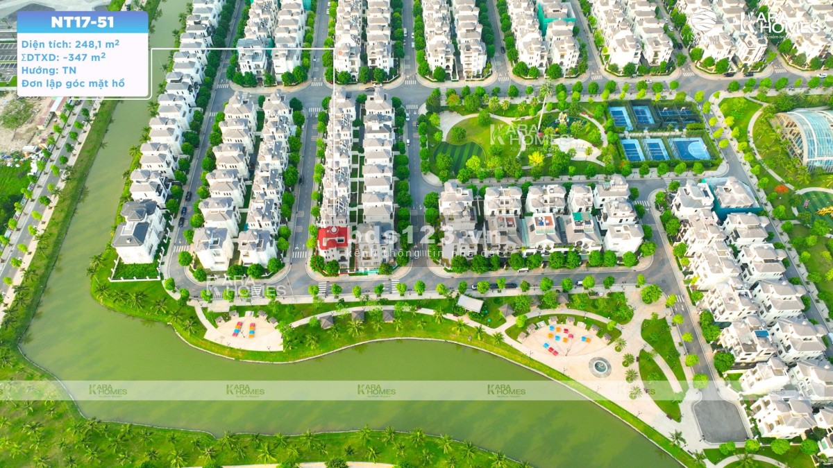 Bán biệt thự góc Ngọc Trai view sông Vinhomes Ocean Park 1