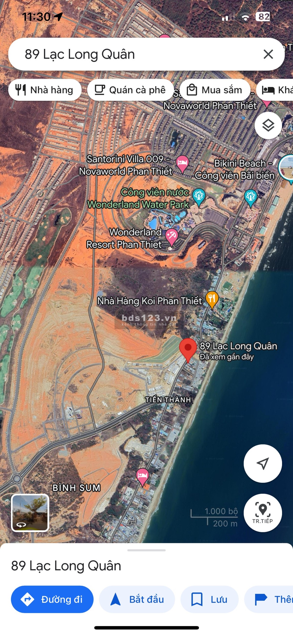 Chính chủ cần bán nhà mặt tiền đường Lạc Long Quân, xã Tiến Thành, tp. Phan Thiết, Bình Thuận