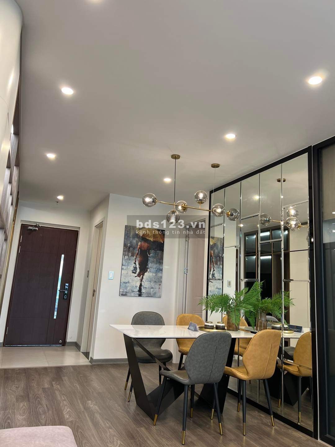 Chung cư Eden Garden, Căn 75.4m2 2N 2VS Đông Nam VIEW Lê Lợi, nội thất liền tường giá chỉ 2.3xx tỷ