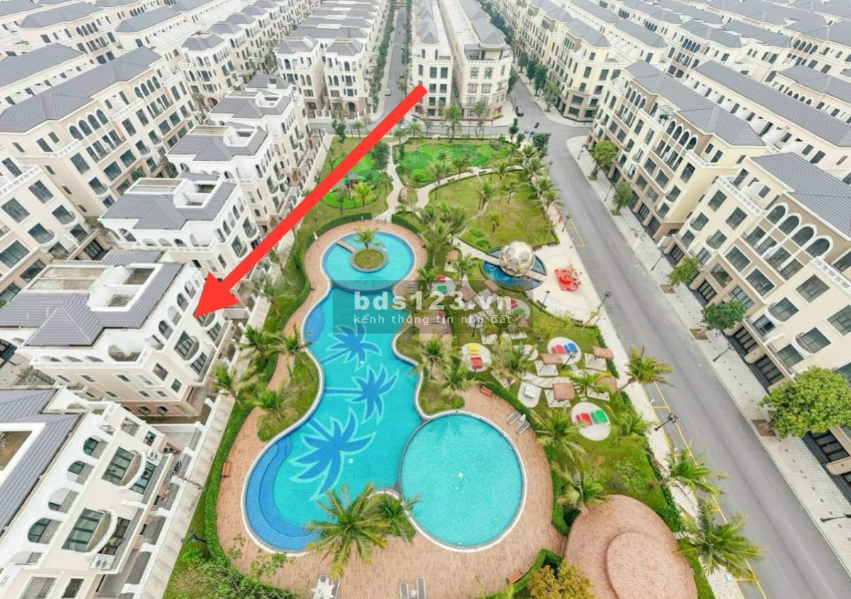 Bán biệt thự song lập Vinhome Ocean Park 2 diện tích 162m2