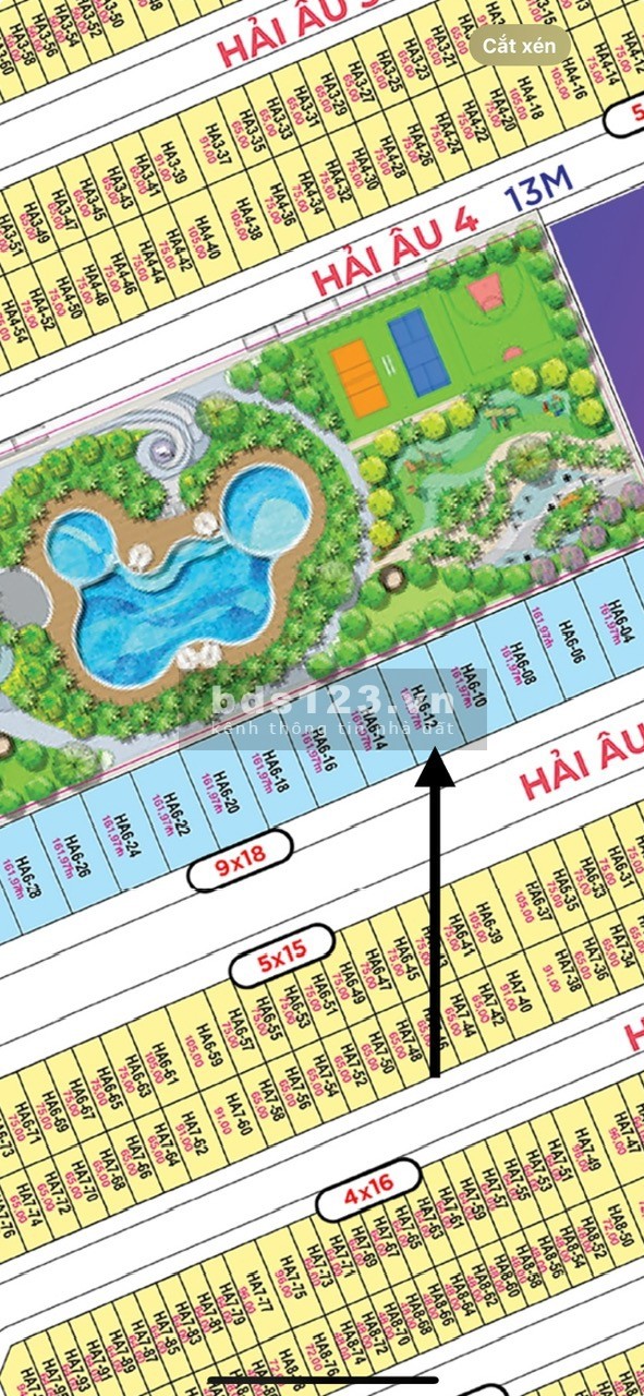 Bán biệt thự song lập Vinhome Ocean Park 2 diện tích 162m2