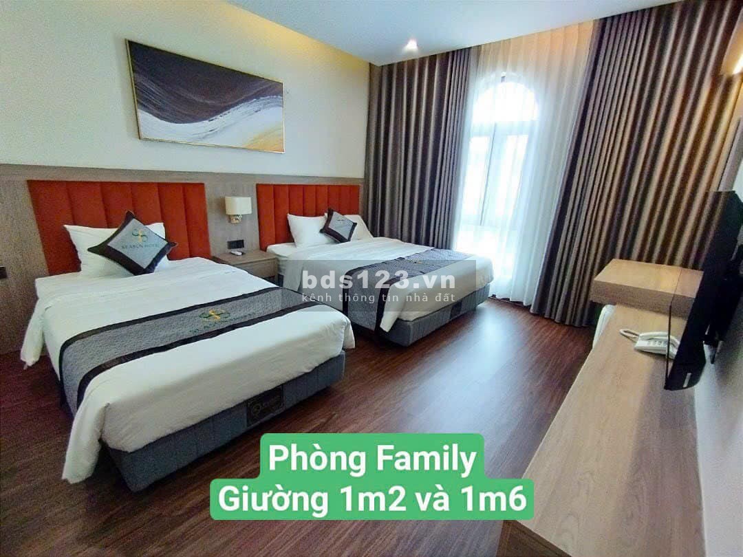 khách sạn 3 * tiêu chuẩn tỉ lệ lấp phòng đến 70% / tháng