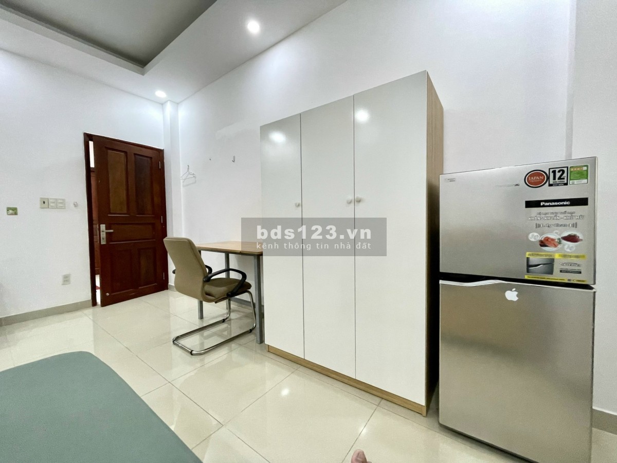 Cho thuê studio full nội thất ngay chân cầu Sài Gòn giao Trần Não