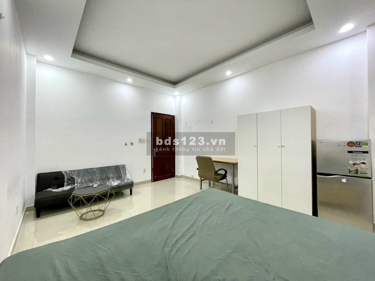 Cho thuê studio full nội thất ngay chân cầu Sài Gòn giao Trần Não