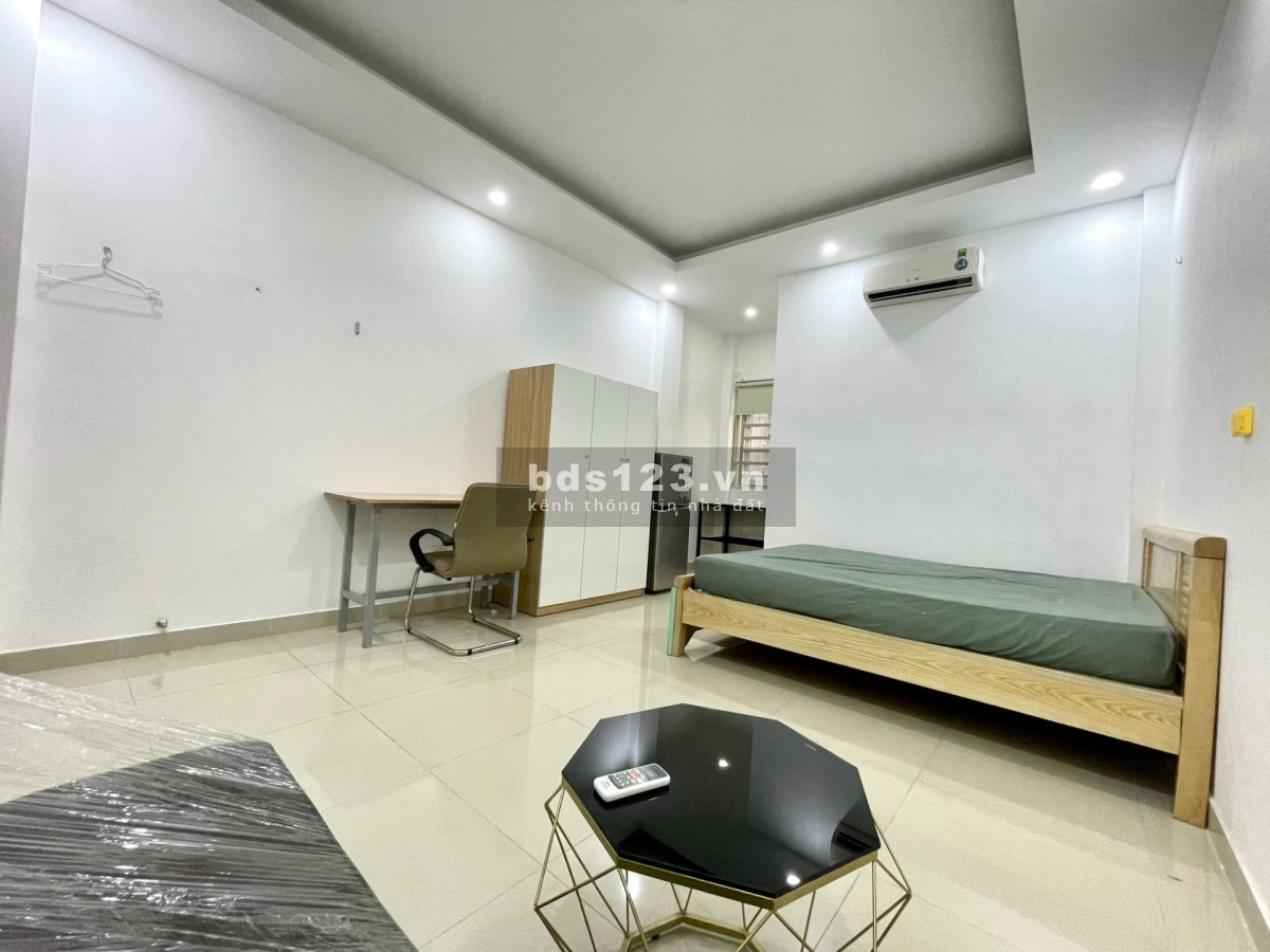 Cho thuê studio full nội thất ngay chân cầu Sài Gòn giao Trần Não