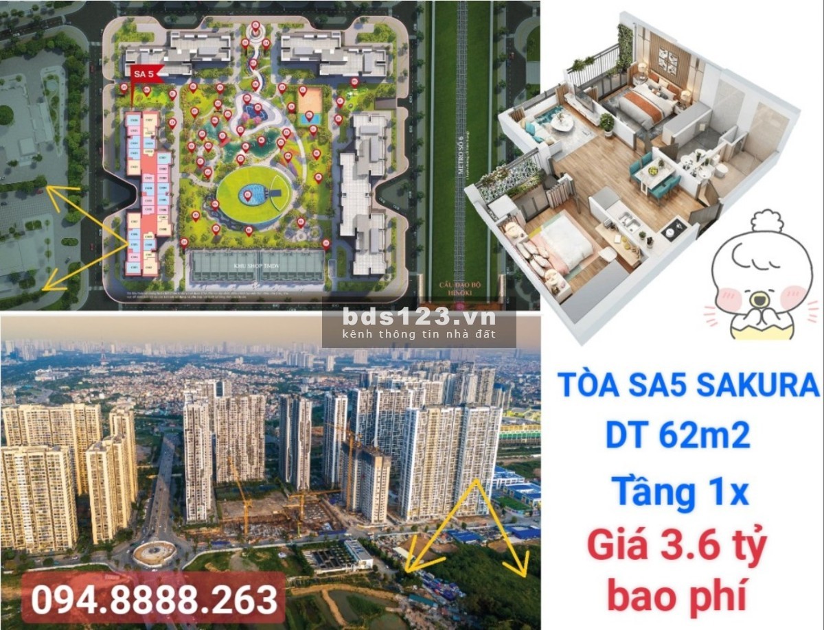 Căn hộ mới Vinhomes Smart City nguyên zin nhận nhà tháng 10 luôn