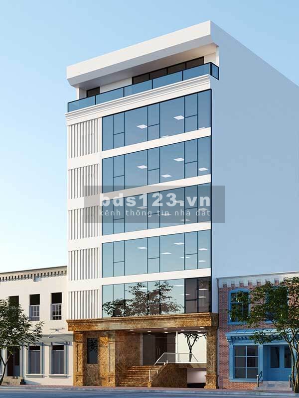 Bán Tòa Văn Phòng 8 Tầng Xây Mới Mặt Phố Quang Trung . Vị Trí Đắc Địa .DT 216m2.Giá 115 TY