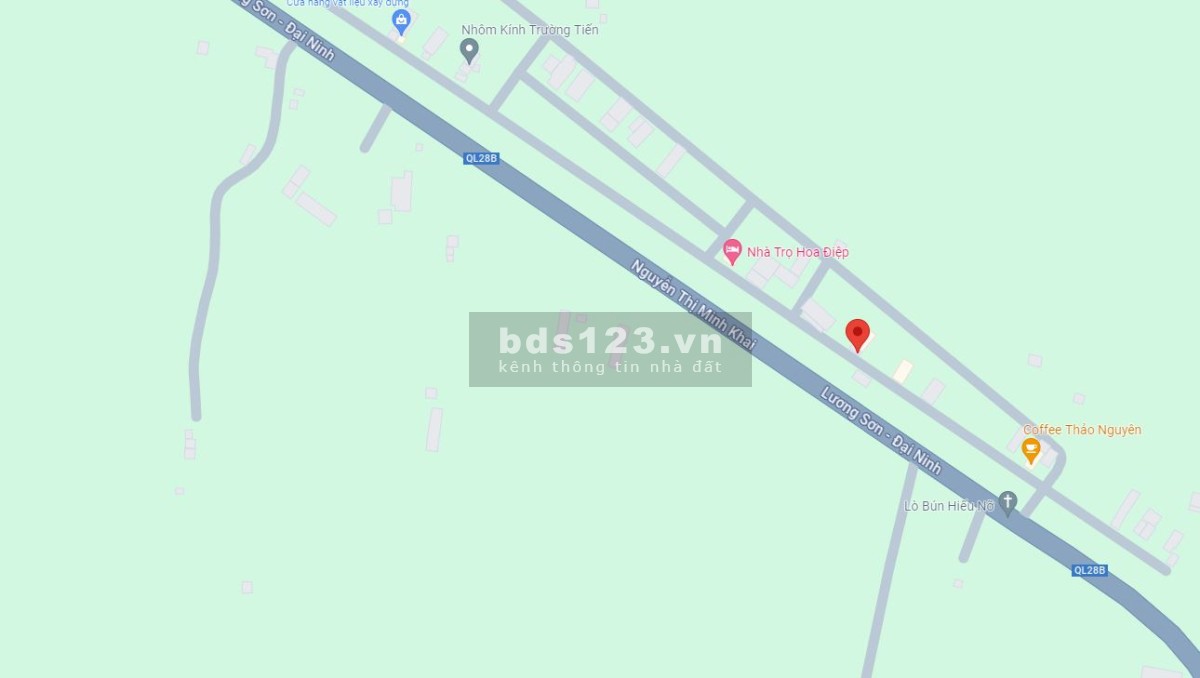 Hơn 100m2 đất ONT mặt tiền QL28B - Tiện kinh doanh - Sổ Vuông Vức - 1.6tỷ