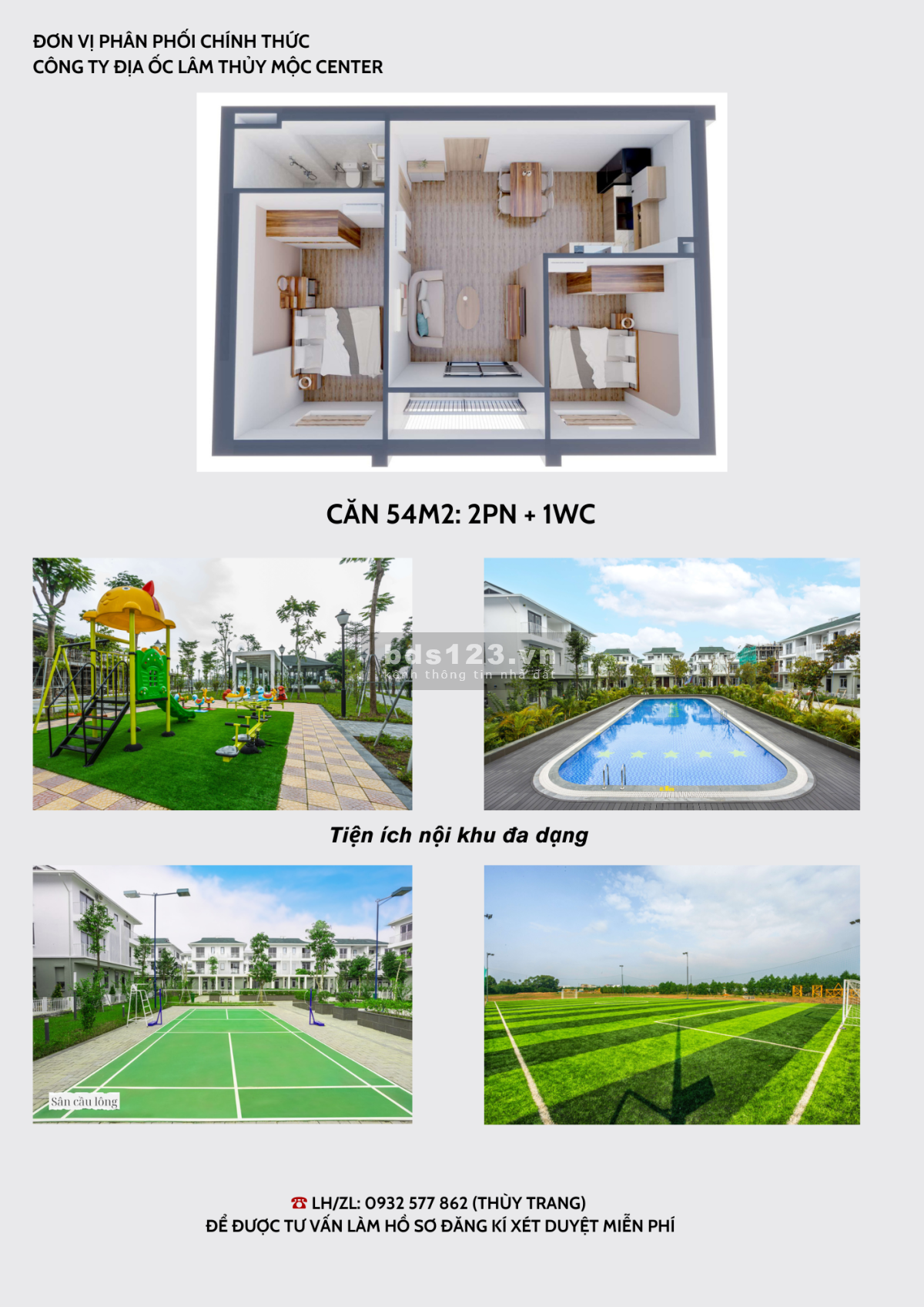 ĐỪNG BỎ LỠ CƠ HỘI SỞ HỮU CĂN HỘ 54M² - 2 PN CHỈ TỪ 250TR TẠI KĐT BẬC NHẤT TP HUẾ
