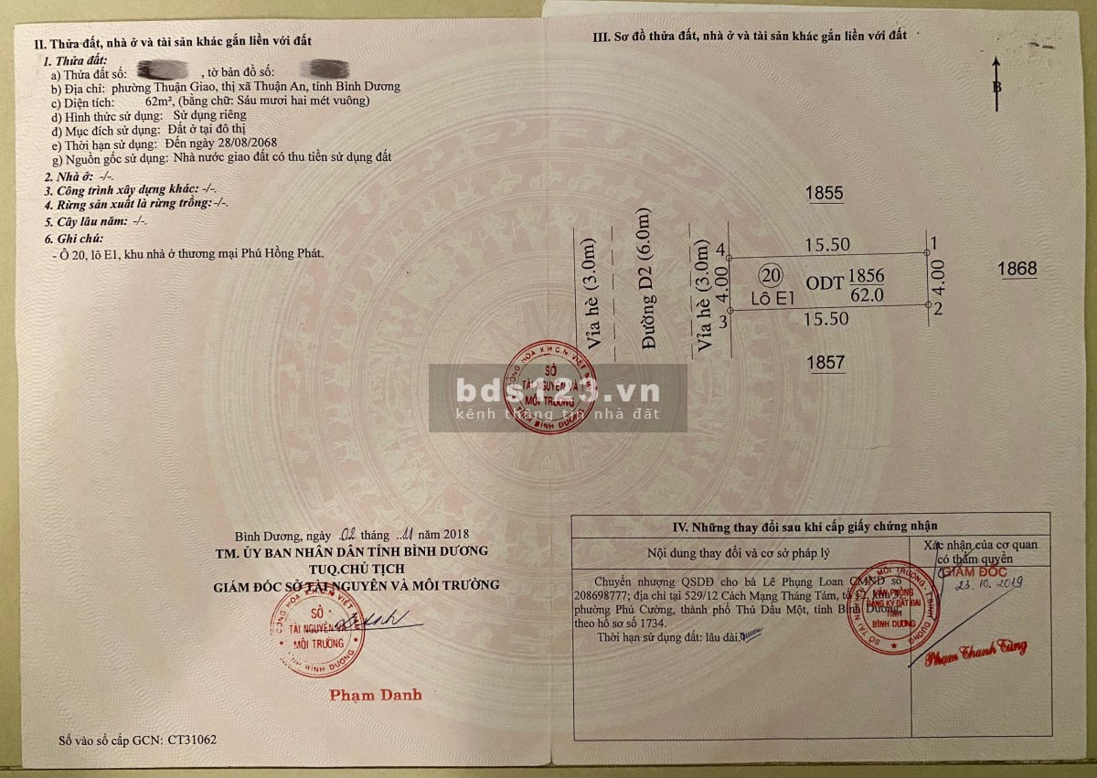 BÁN NHÀ PHỐ 2 LẦU, MẶT TIỀN NGAY CHỢ THUẬN GIAO