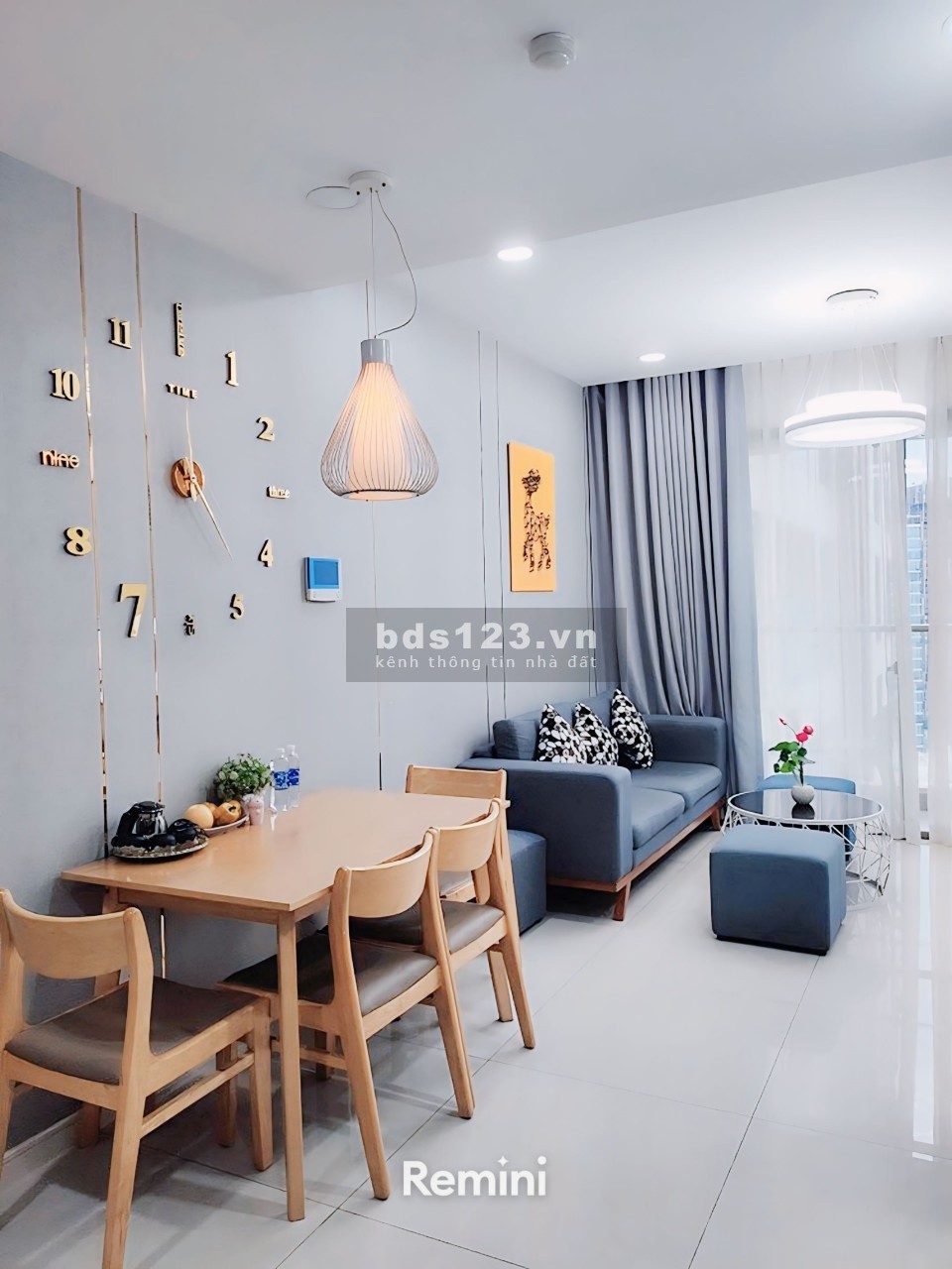 MILLENNIUM Q4 Bến Vân Đồn apartment for rent 2BR, 2WC 65m2, 19millionVND