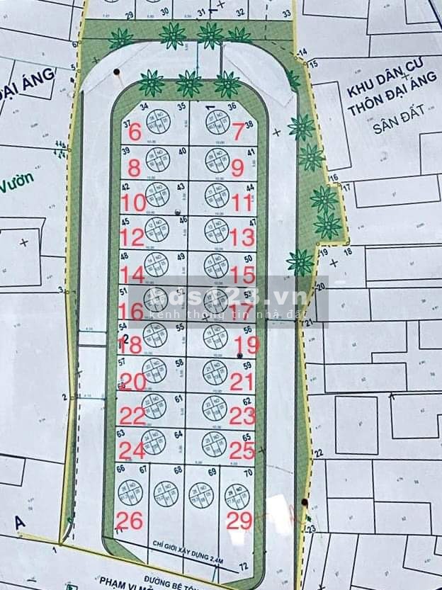 BÁN ĐẤT ĐẠI ÁNG - LÔ GÓC - PHÂN LÔ - VỈA HÈ - KINH DOANH ĐỈNH, 60m2, 4.5 tỉ