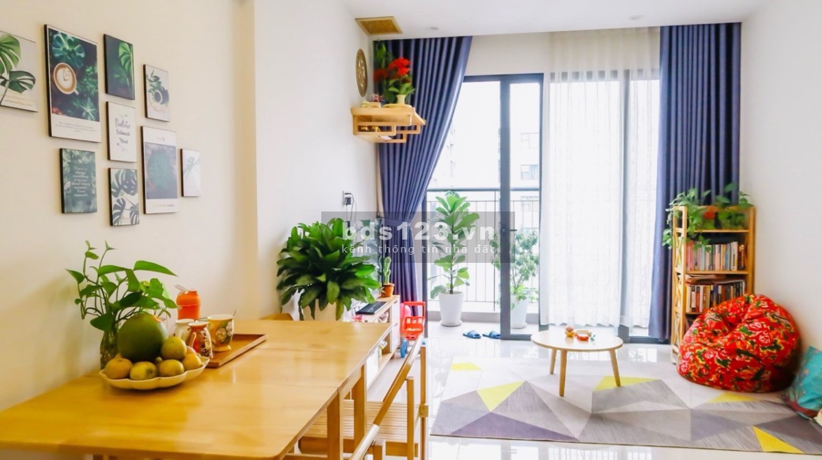 Bán căn 2N1VS-54M2 giá 3.15 tỷ full nội thất, view thoáng