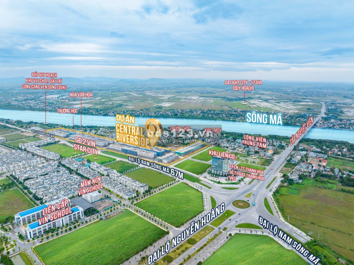 Bán Nhà Phố đối diện Vinhomes Thanh Hóa giá rẻ nhất