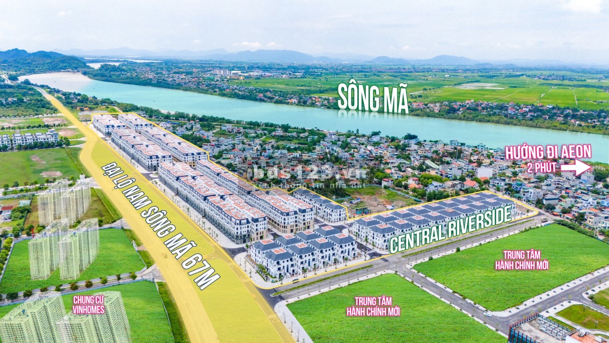 Bán Nhà Phố đối diện Vinhomes Thanh Hóa giá rẻ nhất
