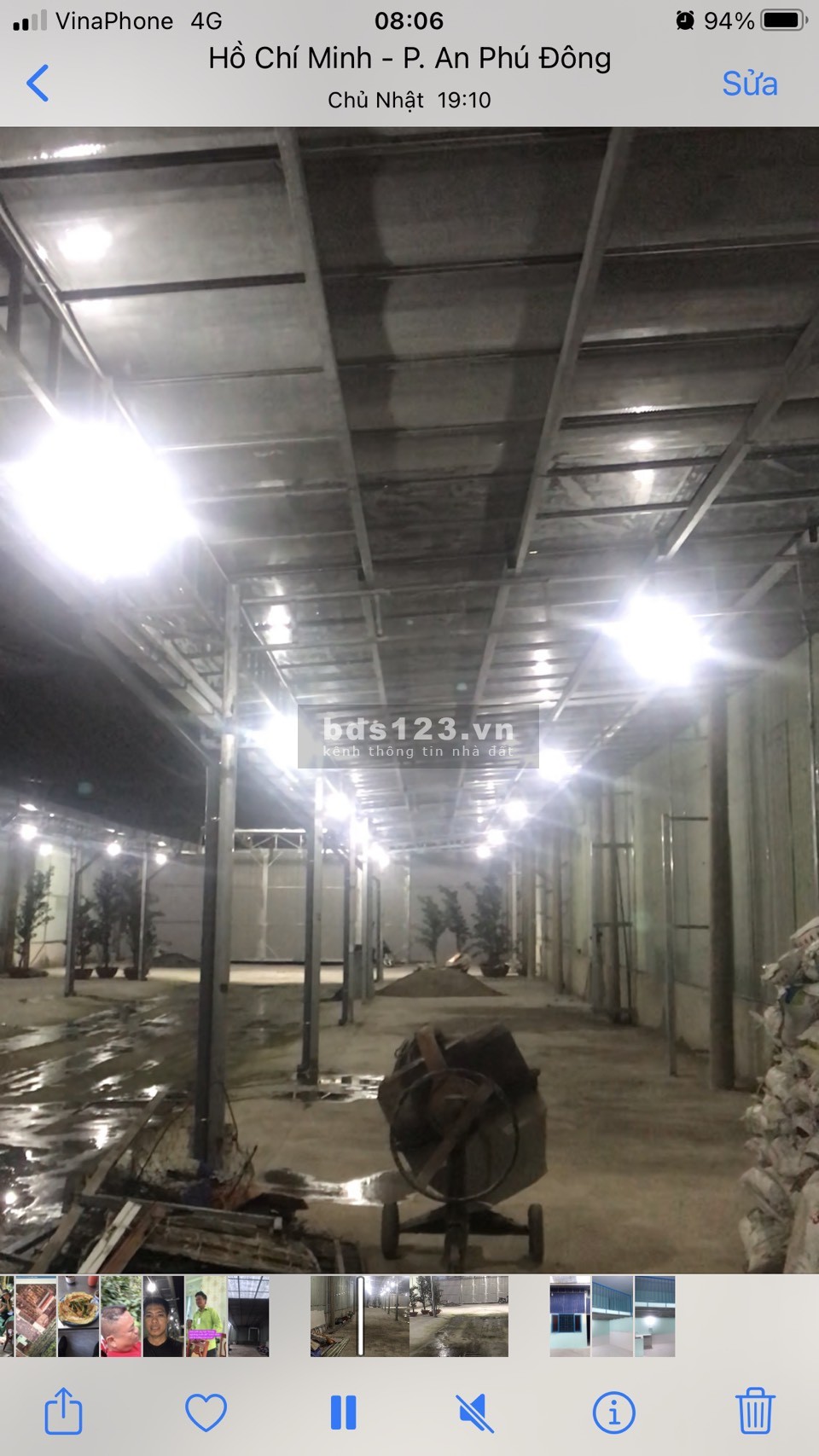 Cần cho thuê kho, xưởng diện tích 877 m2