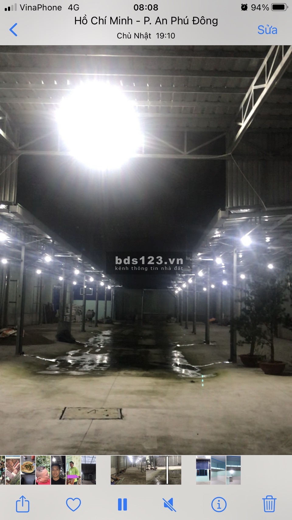 Cần cho thuê kho, xưởng diện tích 877 m2