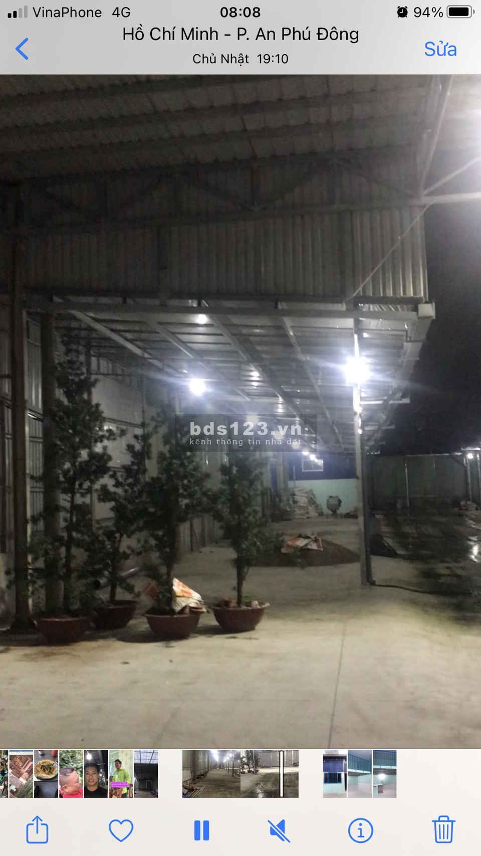 Cần cho thuê kho, xưởng diện tích 877 m2