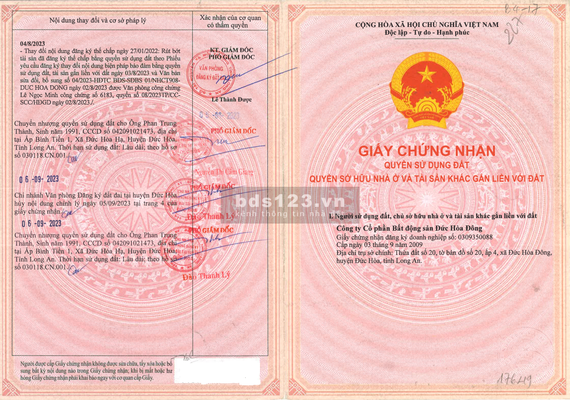 Bán gấp lô đất khu dân cư Dragon Pearl - Đức Hòa Đông nền b4-17 lô góc liền kề trung tâm thương mại