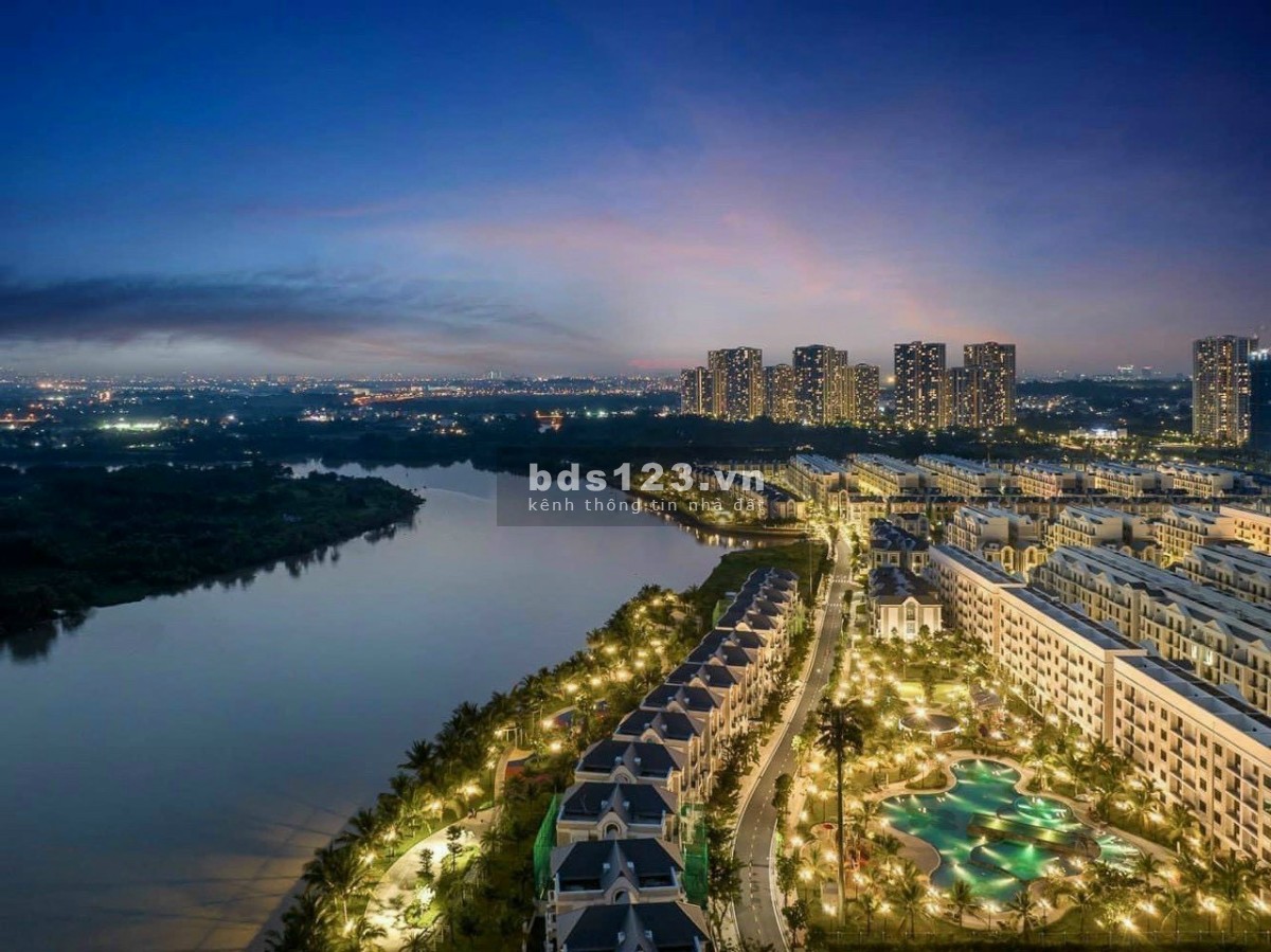 Duy nhất 04 căn biệt thự độc bản mua trực tiếp CĐT mặt sông vip nhất Vinhomes Grand Park