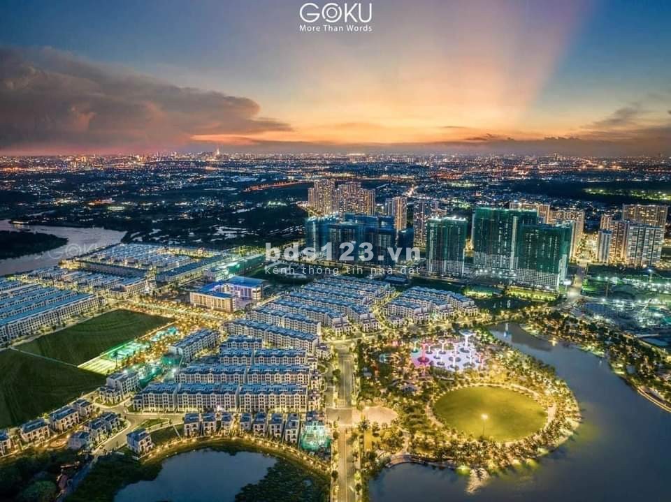 Bán nhà phố 84m2 - Manhattan - giá bán top 1 toàn khu Vinhomes Grand Park Tháng 10/2024