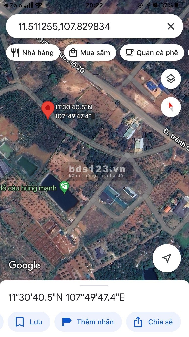 Bán lô đất hẻm đường tránh, 1,3 tỷ, Phường Lộc Sơn, TP Bảo Lộc