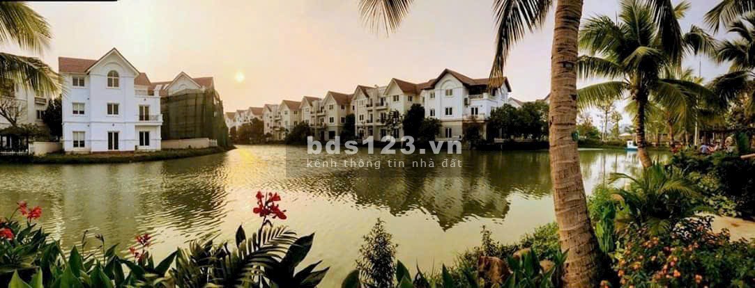 Biệt thự đơn lập góc hoàn thiện cao cấp, có hầm Vinhomes Riverside Long Biên, Hà Nội (0985941715)