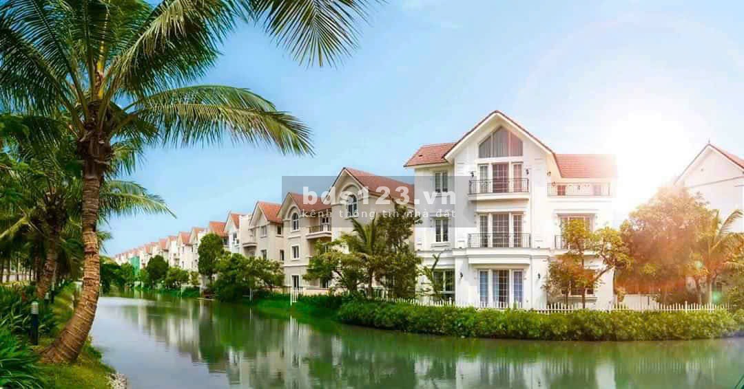 Biệt thự đơn lập góc hoàn thiện cao cấp, có hầm Vinhomes Riverside Long Biên, Hà Nội (0985941715)