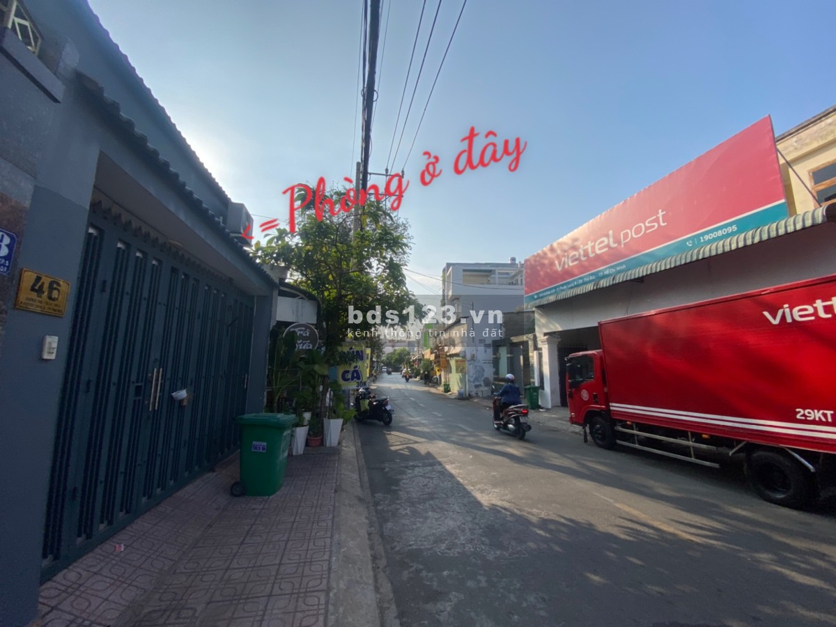 PHÒNG TRỌ MẶT TIỀN NHÀ + KỆT HỢP KINH DOANH TỐT ( ĐƯỜNG NHỰA LỚN )