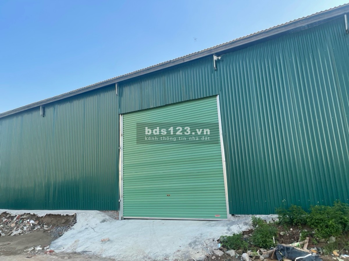 Cho thuê kho xưởng 500m2 tại đường Dĩ Ái Hoài Đức Hà Nội