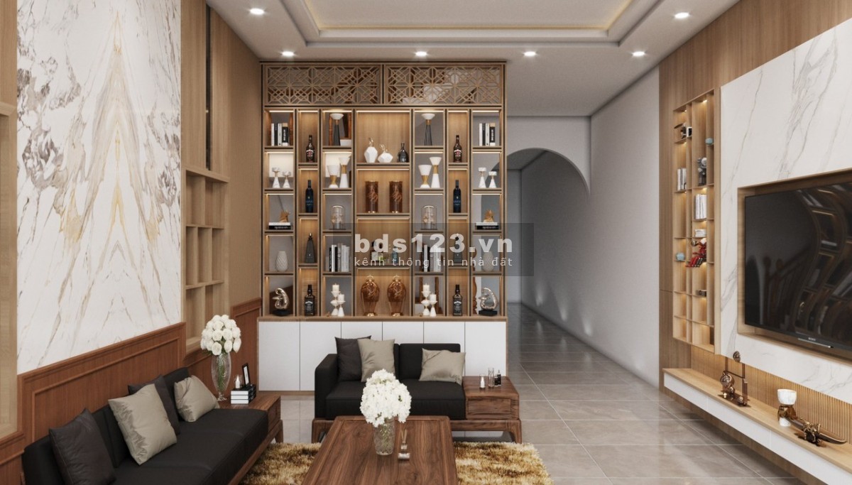 Bán Đất Tặng Nhà 4 Tầng, mặt Quốc lộ 38- Cẩm Giàng, Hải Dương