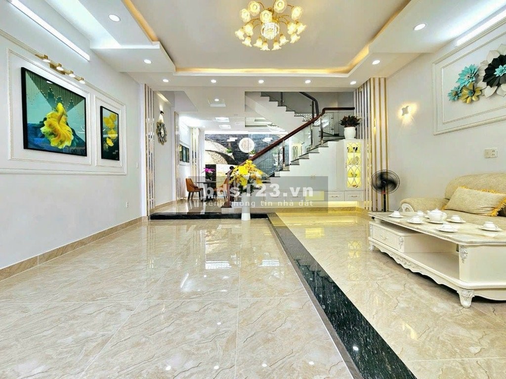NHÀ bề ngang khủng 6m đường Dương Cát Lợi Nhà Bè, hẻm 2 ô tô tránh, full nội thất, GIÁ CHỈ 7,4 Tỷ