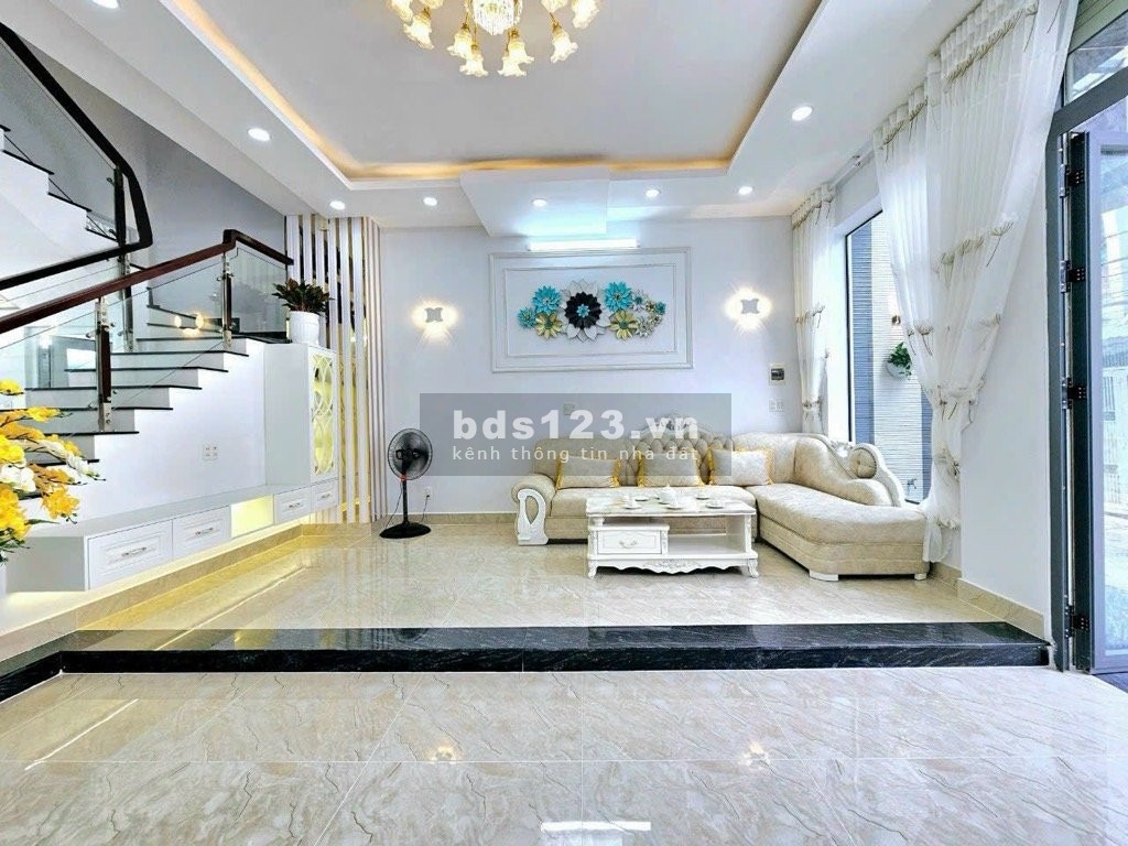 NHÀ bề ngang khủng 6m đường Dương Cát Lợi Nhà Bè, hẻm 2 ô tô tránh, full nội thất, GIÁ CHỈ 7,4 Tỷ