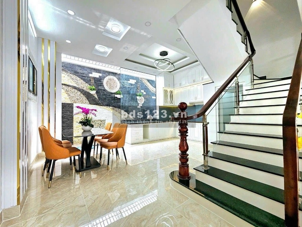 NHÀ bề ngang khủng 6m đường Dương Cát Lợi Nhà Bè, hẻm 2 ô tô tránh, full nội thất, GIÁ CHỈ 7,4 Tỷ