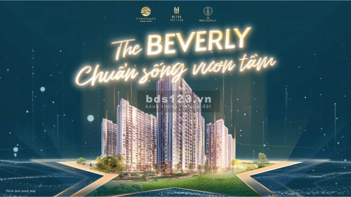 Chỉ còn 3 ngày nhận booking tòa The Beverly 1 chiết khấu lên đến 200tr cho 150 khách đầu tiên